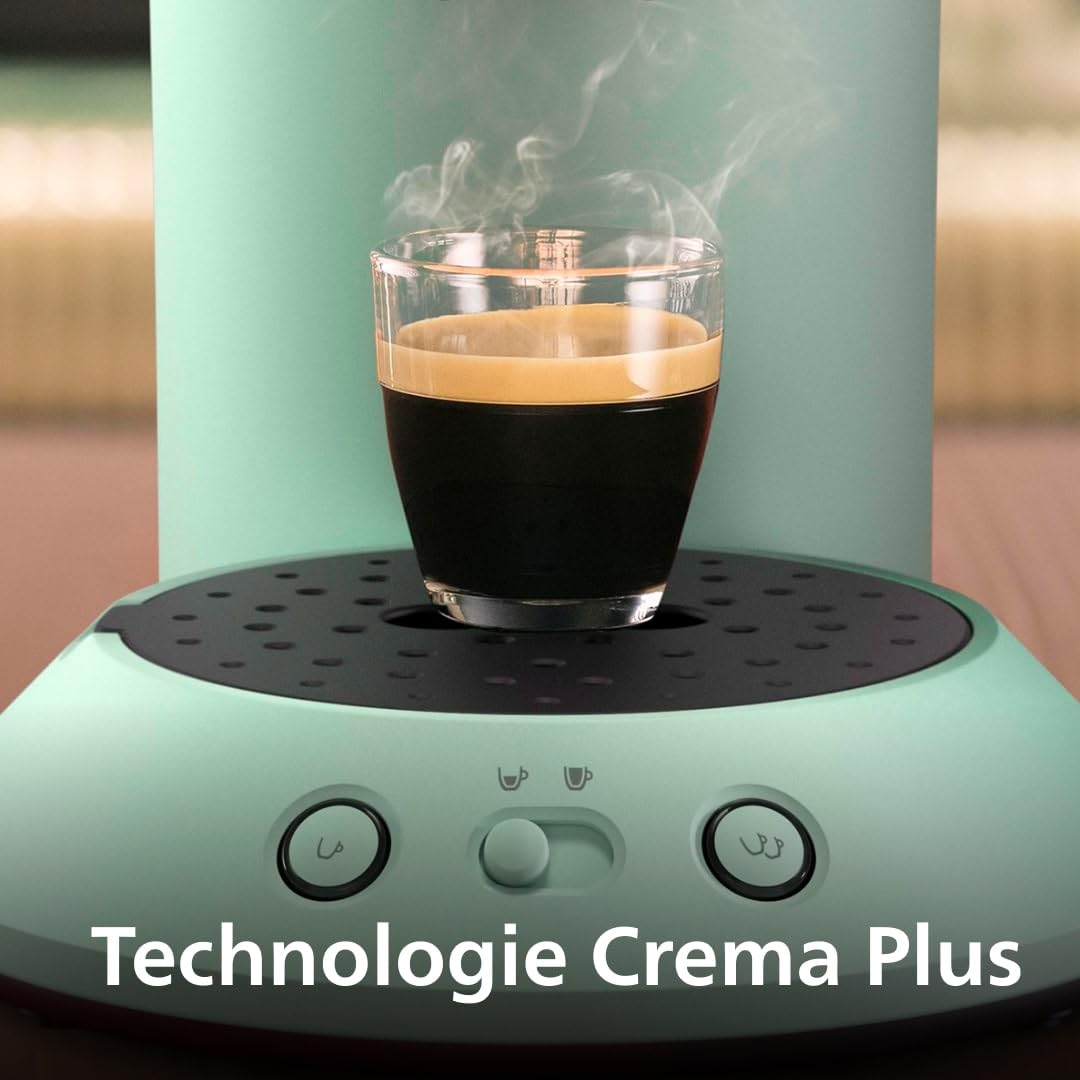 Machine à Café Compacte pour Camping-Car & Glamping – Vert Désert, Booster d'Arômes, Crema Plus (CSA210/80)