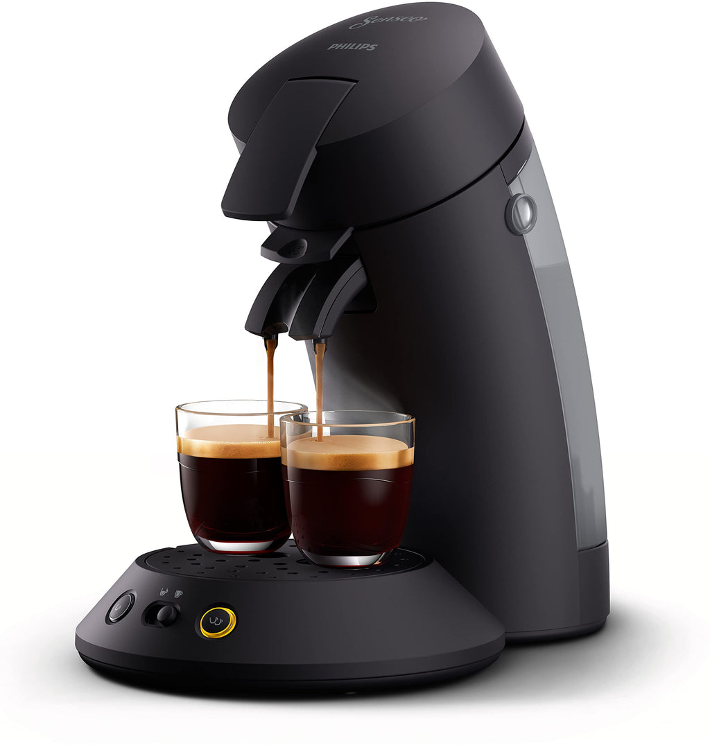 Machine à Café Compacte pour Camping-Car & Glamping – Noir, Booster d'Arômes, Crema Plus (CSA210/22)